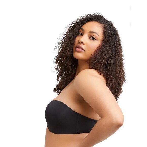 Maidenform Women's Strapless Lift Underwire‎ Bra SN0004 - Black 40DD - Picture 7 of 9